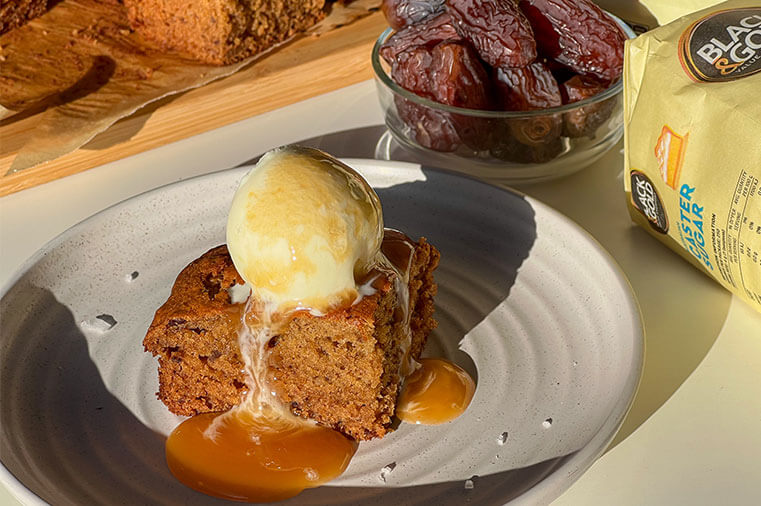Sticky Date Pudding with Butterscotch Caramel Sauce by @nourishwithtan